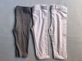 3/4 Leggins Gr 104 3 Stück