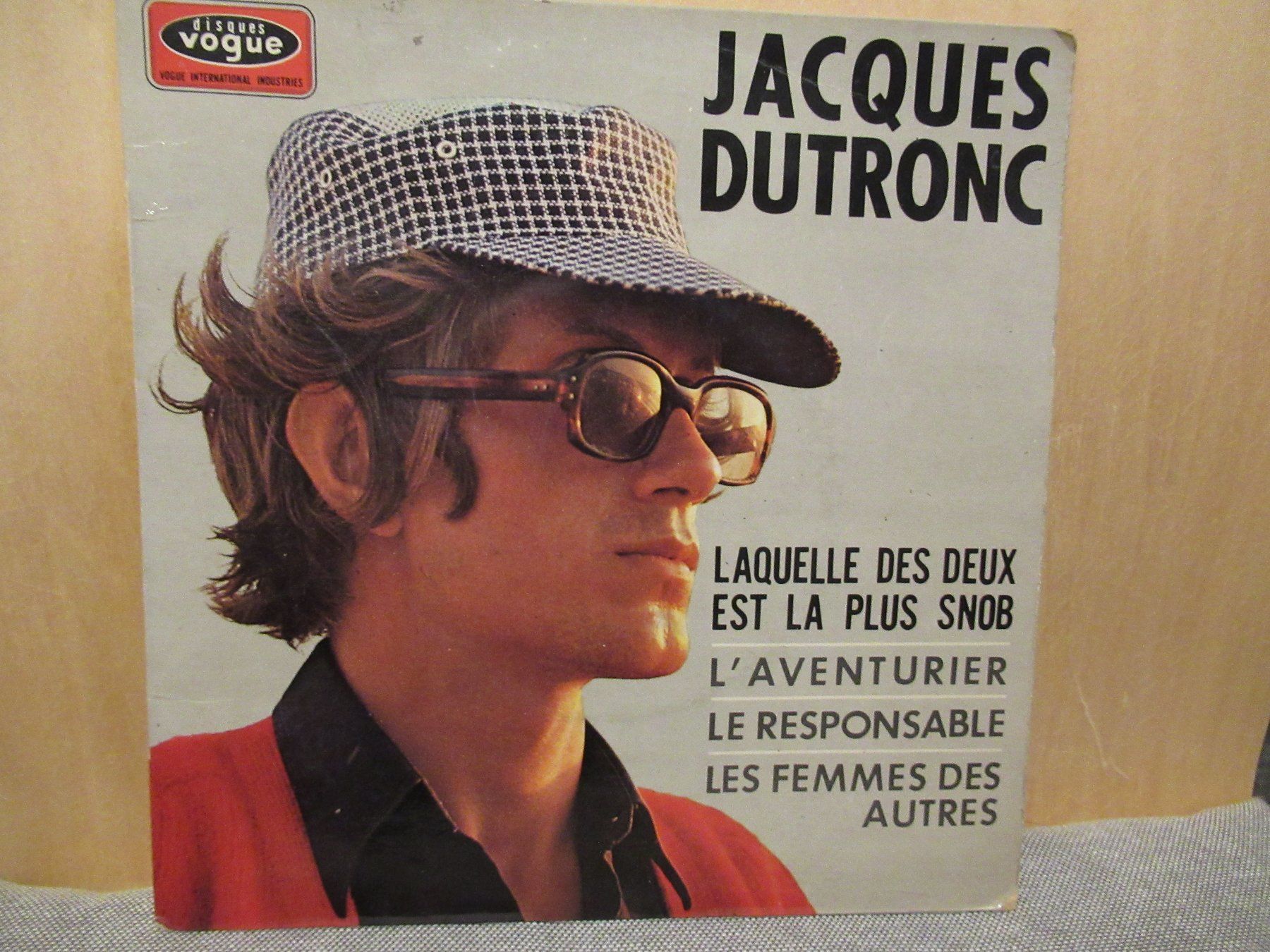 Dischi in vinile: JACQUES DUTRONC - L'AVENTURIER – Usato da Grône venduto da Mire01