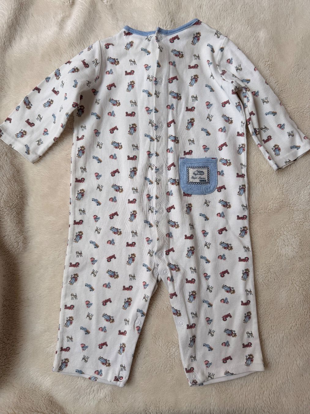 Ralph Lauren Strampler: RALPH LAUREN - JUMPSUIT - 9M – Gebraucht aus Würenlos von Abracadabra26 2