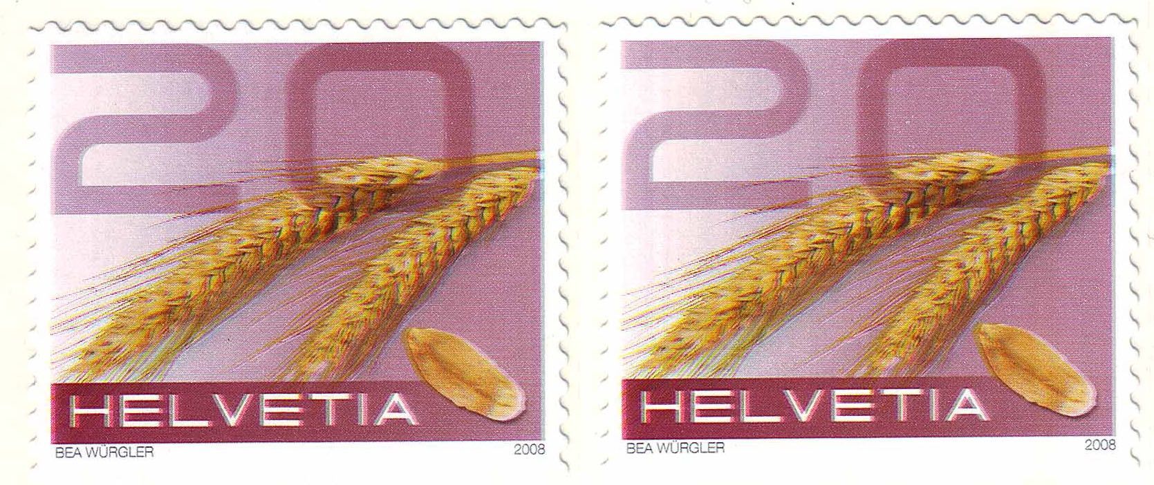 Tutti i francobolli: ABARTEN Getreide  -  SBK 1281Ab1, LUXUS – Nuovo (secondo la descrizione) da Lumino venduto da Givo