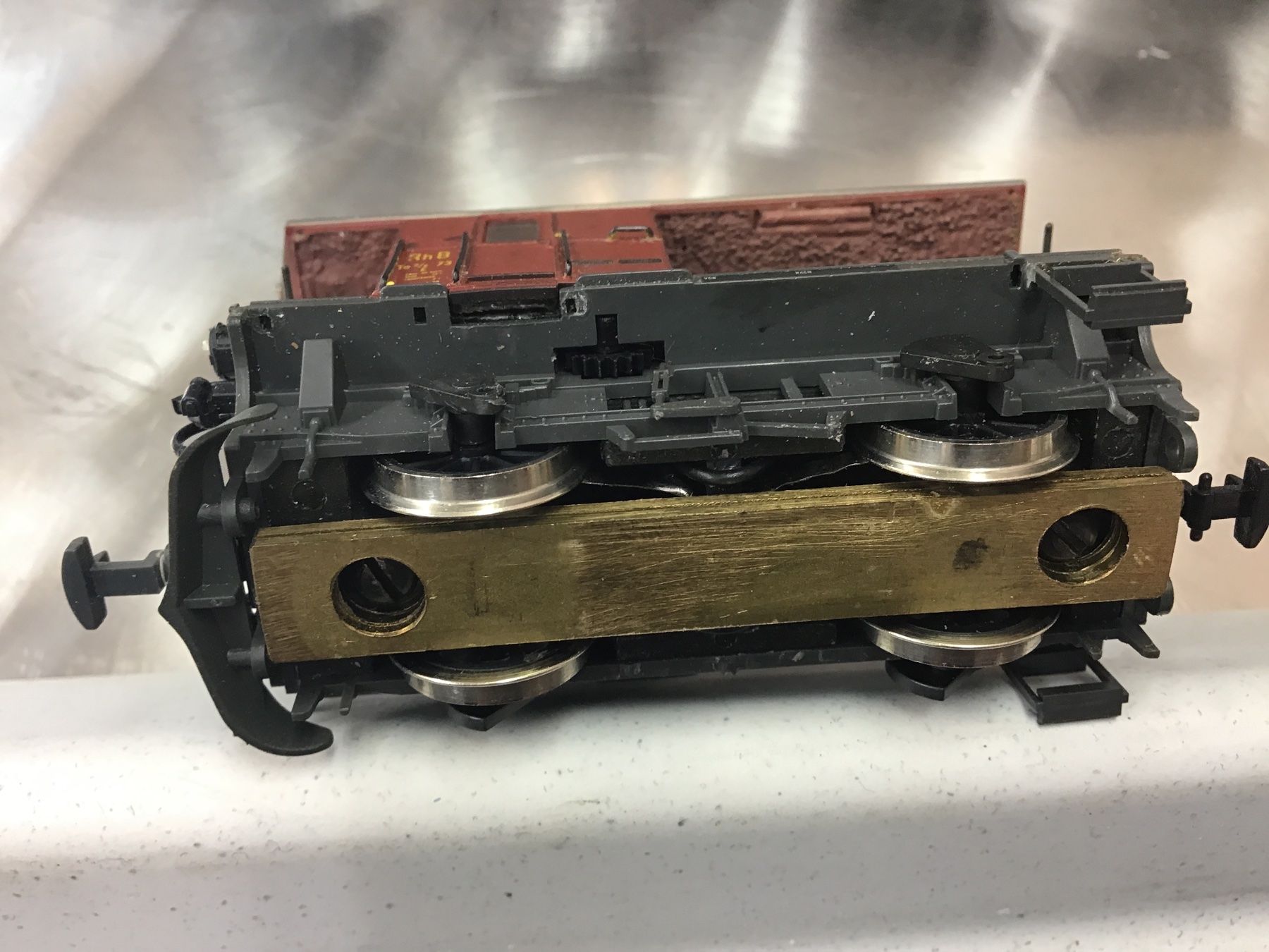 Bemo Modellini di ferrovie: BEMO Rangiertraktor Teig 77 – Usato da Männedorf venduto da Modelle-aller-Art 4
