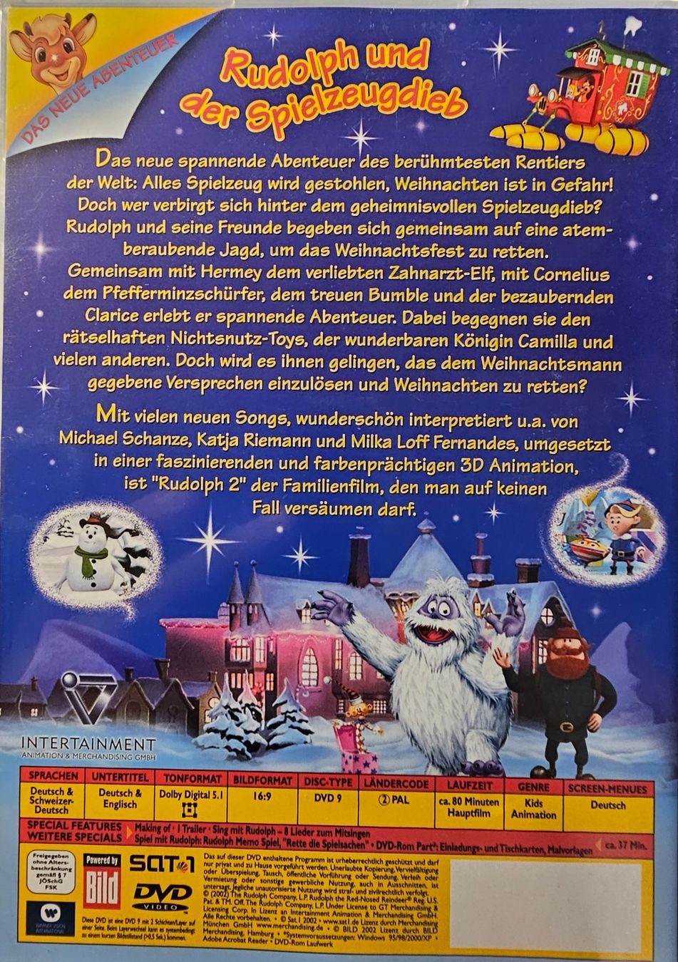 Alle DVDs: Rudolph 2 – Gebraucht aus Wahlen b. Laufen von Cg10 1