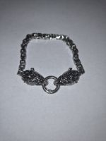 bracelet tete de loup viking