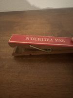 Pince à linge décorative vintage "N'oubliez pas"!