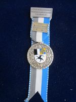 Medaille Auszeichnung mit emailliertem Kwappen Graubünden GR