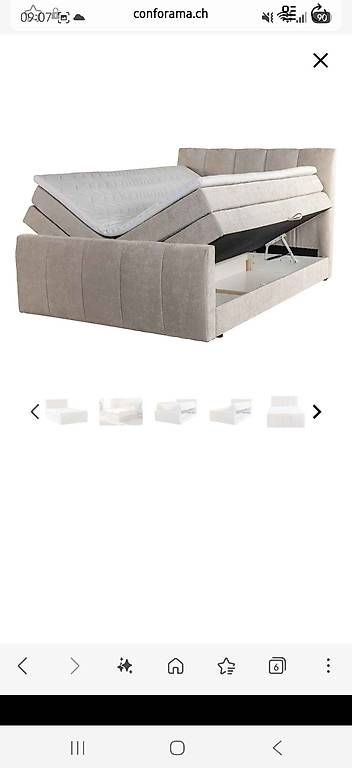 Letti: Boxspringbett 180x200 – Nuovo e nell'imballaggio originale da Kaisten venduto da Sam088 1