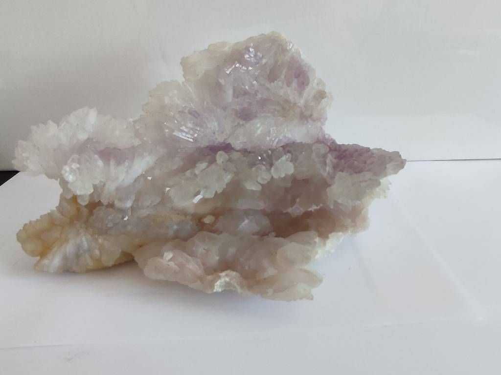 Minerali & Pietre curative: Amethyst-Bergkristallblüten mit Citrin – Usato da Arnegg venduto da Philips3 4