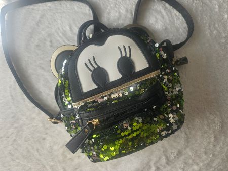 Süsser Pailletten Rucksack Mouse Style