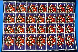 Nr.728   50J. Schw. Winterhilfe mit Stempel     