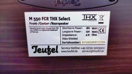 Teufel M550 FCR Heimkino-Lautsprecher