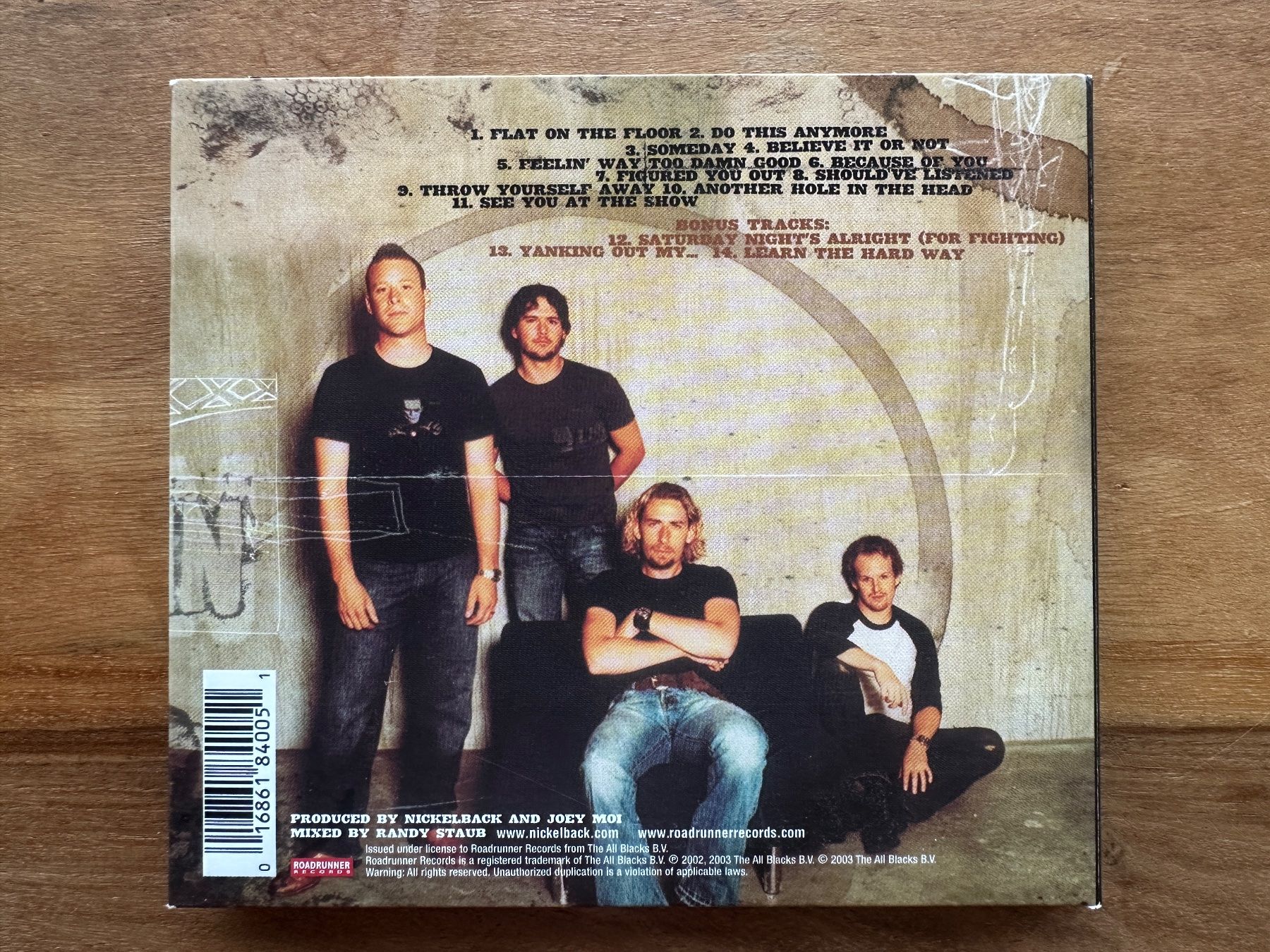 CD: Nickelback - The Long Road (CD) – Usato da Horgen venduto da flyingpenguin2000 3