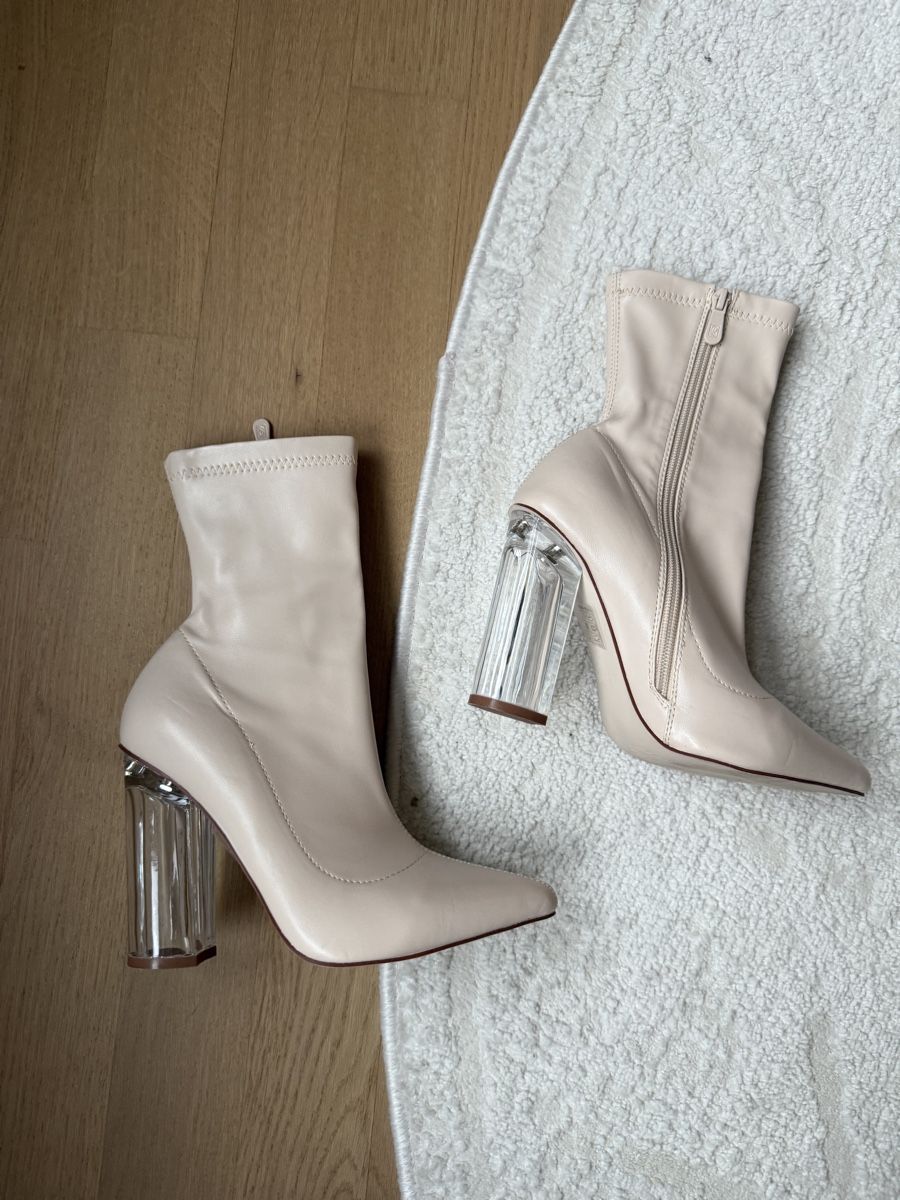 Damenschuhe: Beige Boots, Transparent Heel, Size 37 – Neu (gemäss Beschreibung) aus Dübendorf von ilianalou 6