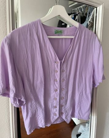 Damen Bluse lila Grösse S