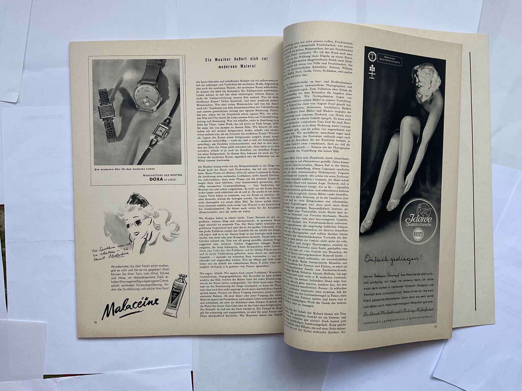 Riviste & Magazine: Du-Heft Nr. 3, März 1942 – Usato da Zürich venduto da Tolima194 6