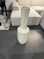 Grosse, elegante Bodenvase in Weiss - Top Zustand!