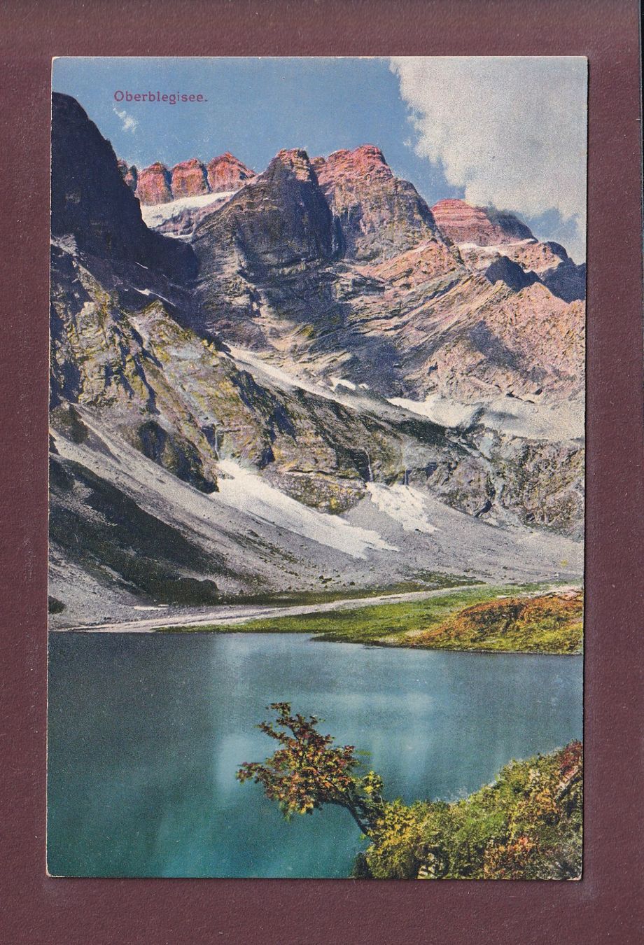 Ansichtskarten: OBERBLEGISEE – Gebraucht aus Pully von nicecards