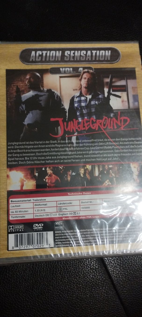 Alle DVDs: Jungelgrund Uncut mit Roddy Pipper – Neu und originalverpackt aus Steffisburg von AutoFiat 1