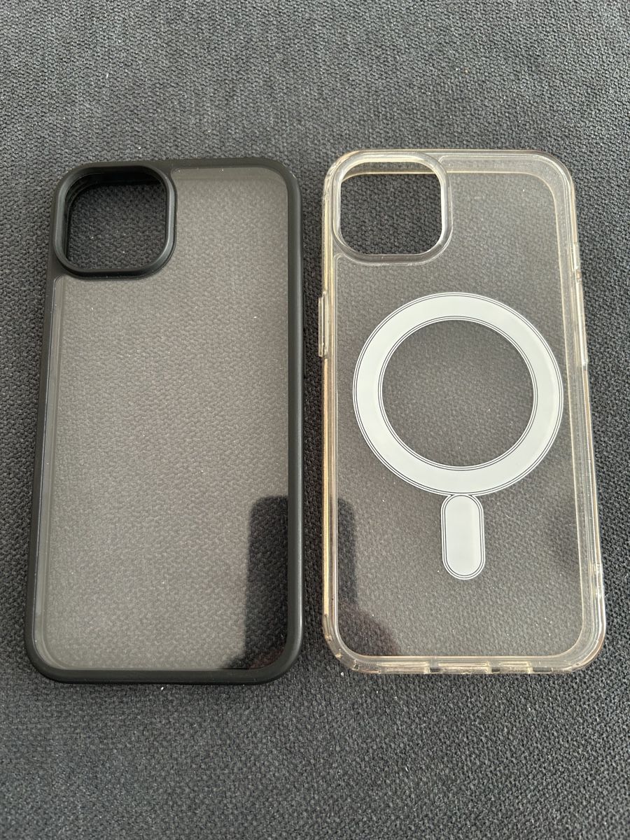 Apple Cover & Protezioni schermo: iPhone 14 Cases - Clear MagSafe & Smoked Black Cases – Usato da Lenzburg venduto da schmoendli
