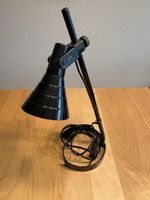Schwarze Vintage Leselampe - Top Zustand!