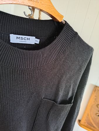 MSCH COPENHAGEN Pullover Pulli Strickpulli DAROSE M/L Ripp