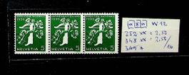 SUISSE BANDE DE 3 NEUVE**/*/** (Z25f) 1939. /T348