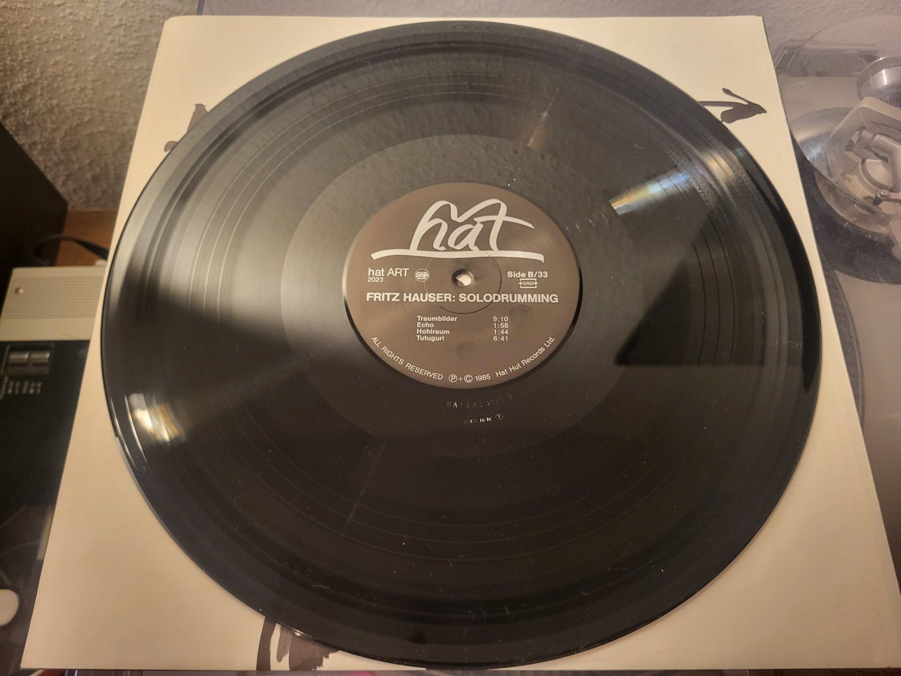 Dischi in vinile: Fritz Hauser – Solodrumming Vinyl 2xLP Box – Usato da Basel venduto da narcisco 4