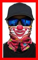 Bandana Sturmmaske Clown Zirkus Motorrad Staubmaske Helm