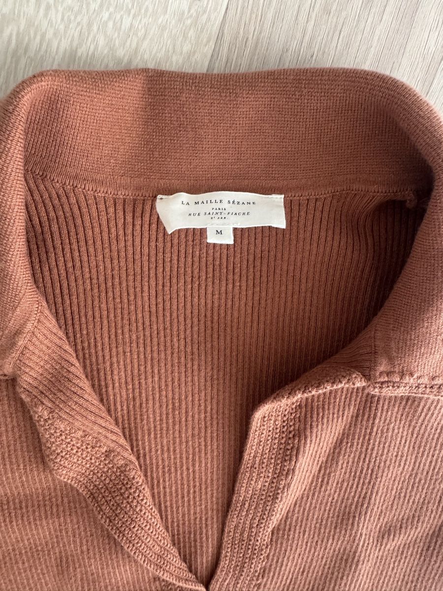Sezane Top: La Maille Sezane Pullover Kragen Grösse S/M – Usato da Kilchberg ZH venduto da MaM82 2