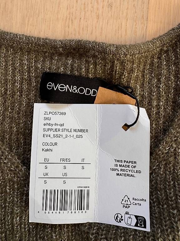 Maglioni & Felpe: Olivgrüner Even&Odd Pullover – Nuovo e nell'imballaggio originale da Arlesheim venduto da dan_vv9f 2