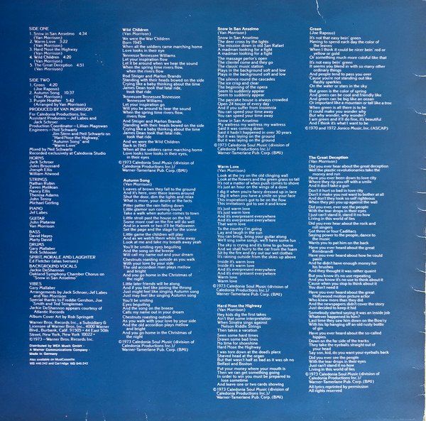 Dischi in vinile: Van Morrison - Hard Nose The Highway - Original 1973 – Nuovo (secondo la descrizione) da Ecublens VD venduto da Popeye007 1