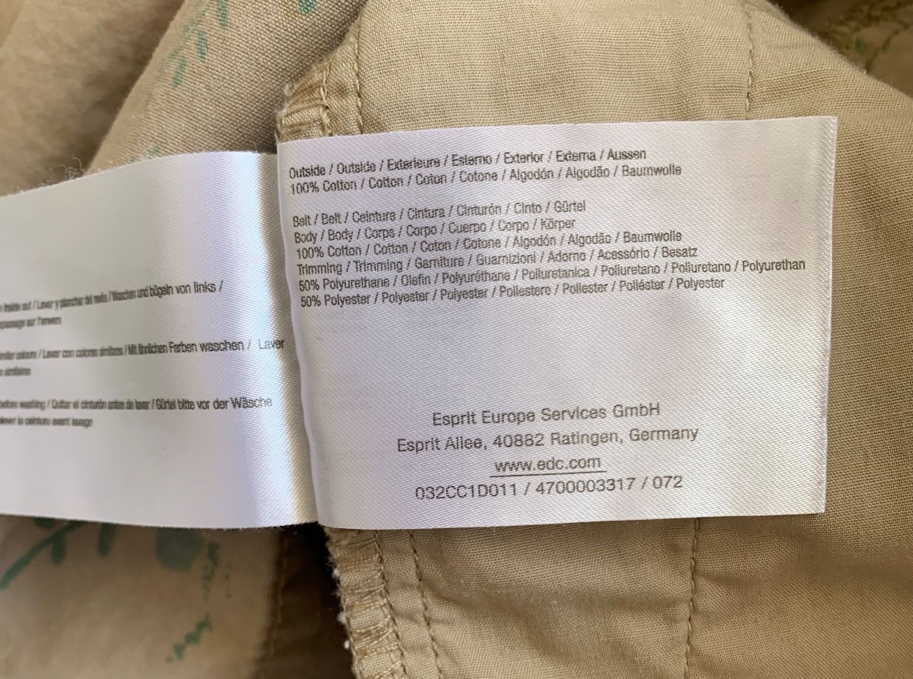 Röcke: Mini-jupe/Rock EDC taille 38 en coton – Neu (gemäss Beschreibung) aus Prilly von Sissi_1009 4
