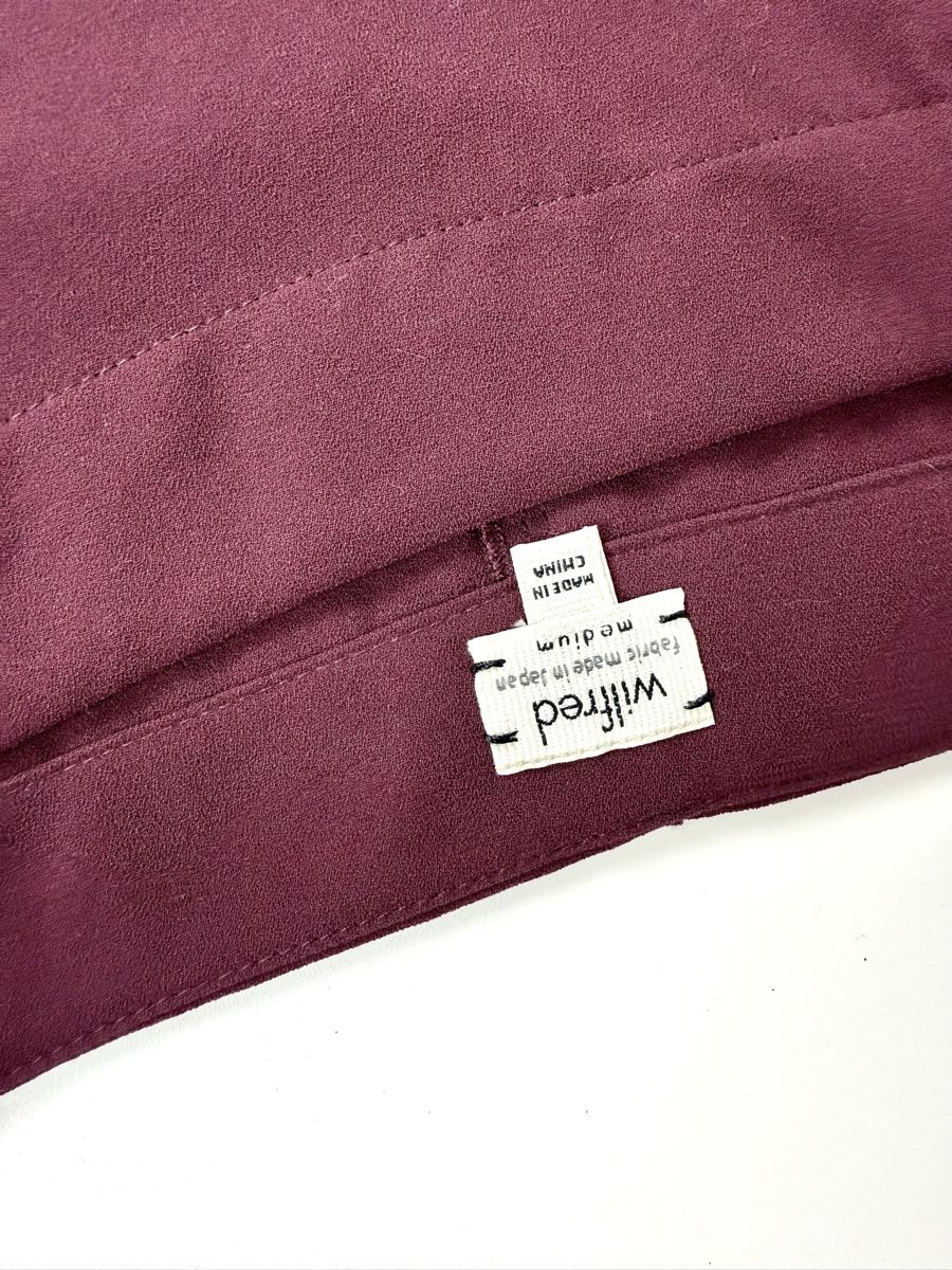 Camicette: Wilfred Damen Bluse, Grösse M, weinrot – Usato da Basel venduto da A-Z-B 1