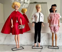 3 outfit vintage per Barbie