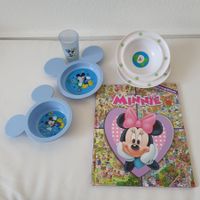 Set Vaisselle Mickey + Livre Minnie Cherche et Trouve