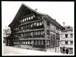 Fotografie Herisau, Geschäftshaus A. St