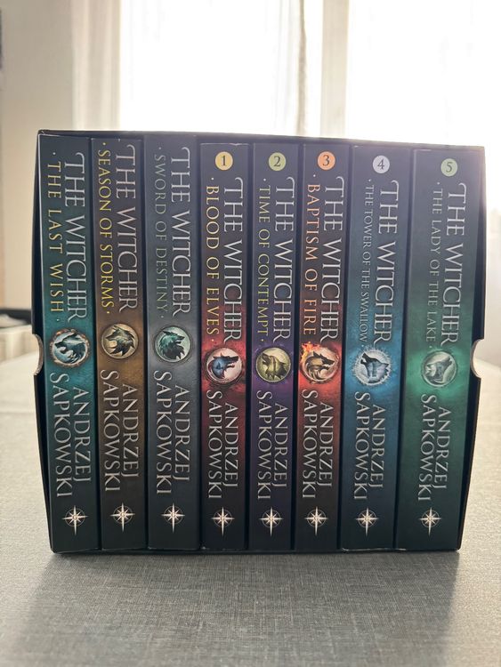 The Witcher Boxed Set - 8 english books (Gebraucht) in Mettau für CHF ...