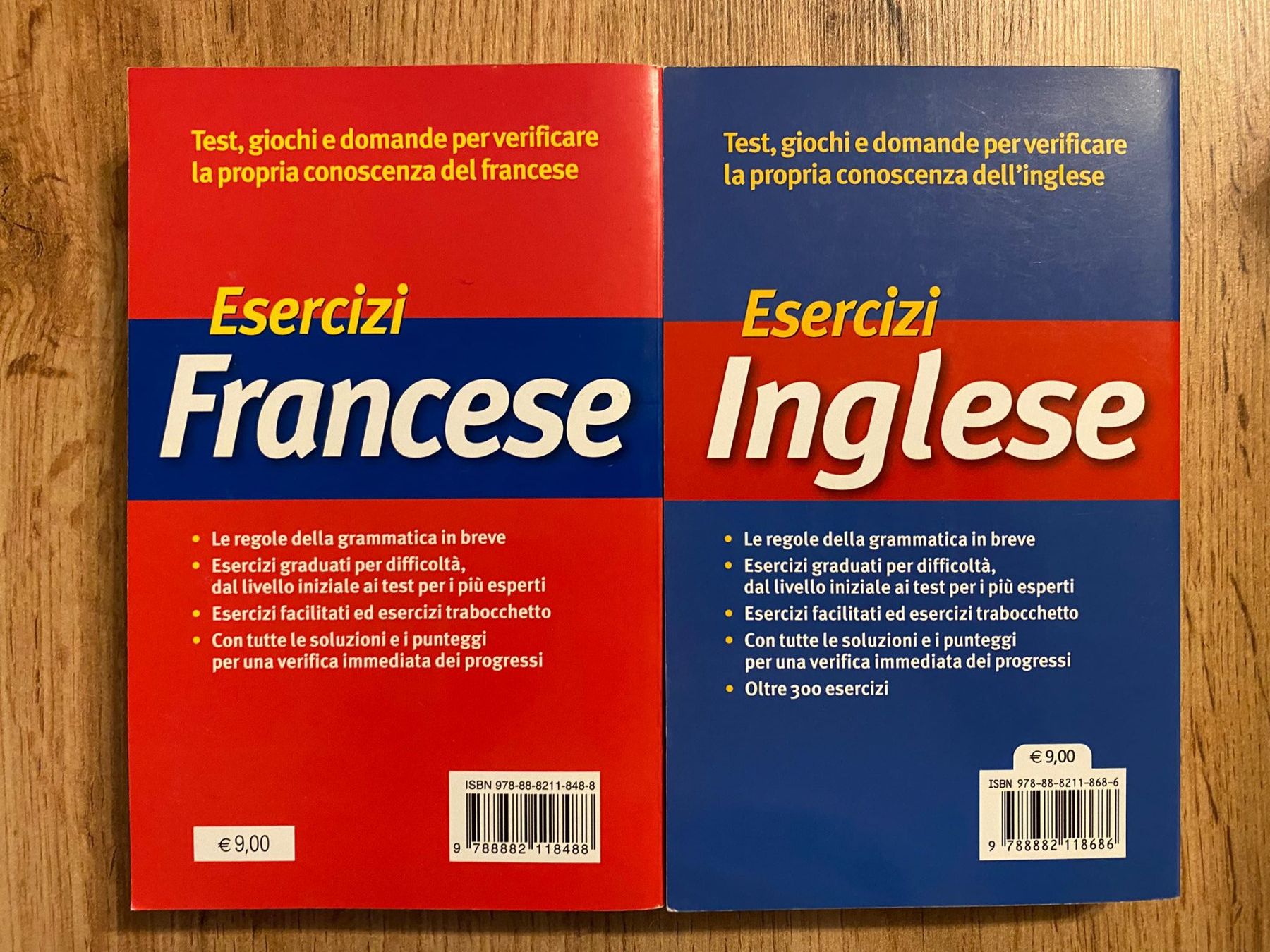 Libri: Libri di esercizi di francese e inglese – Usato da Uster venduto da faandrei 1