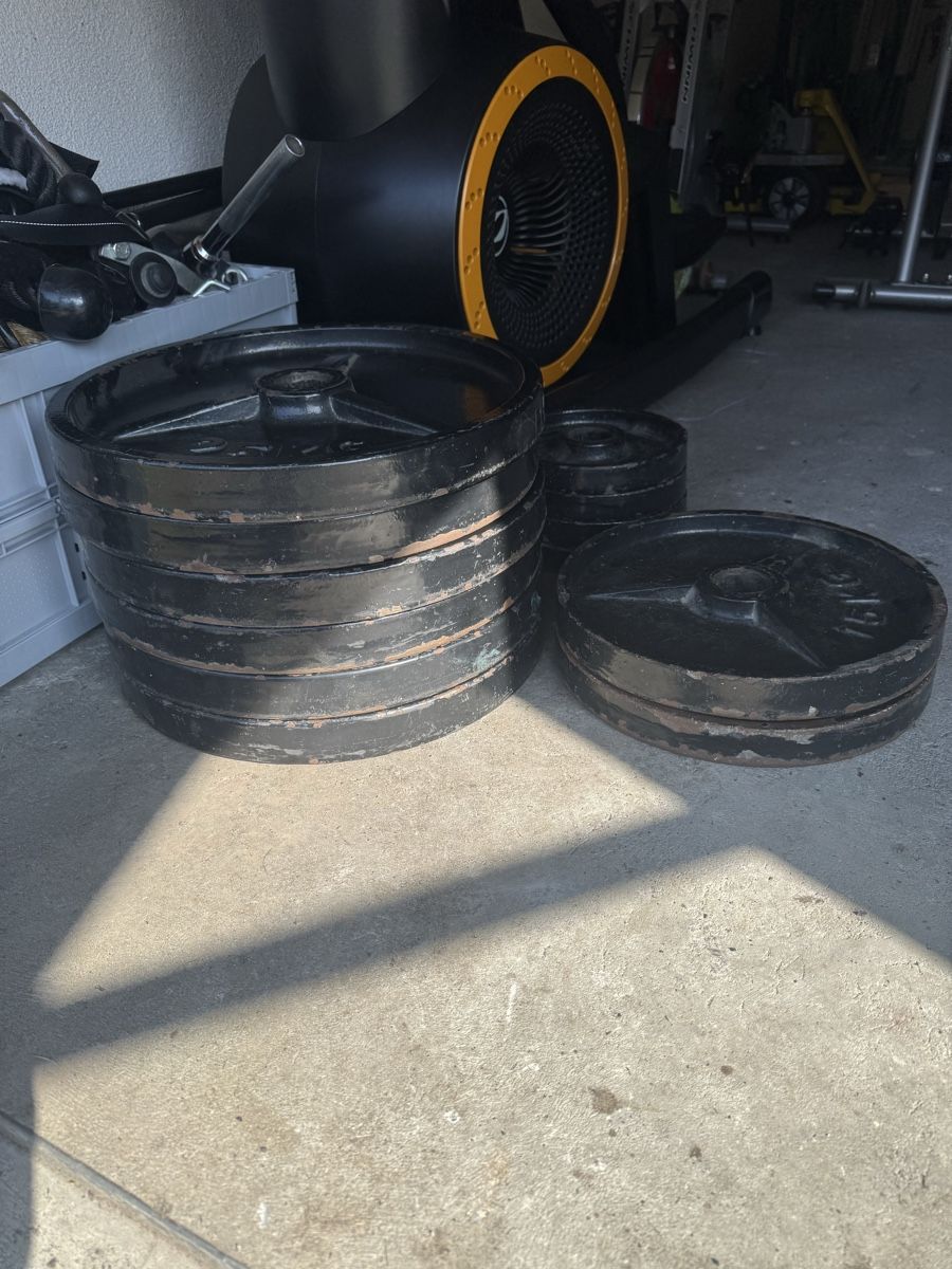 Manubri & Pesi: Gewichtsscheiben 50 mm 200 kg – Usato da St. Margrethen SG venduto da taf_alb 6