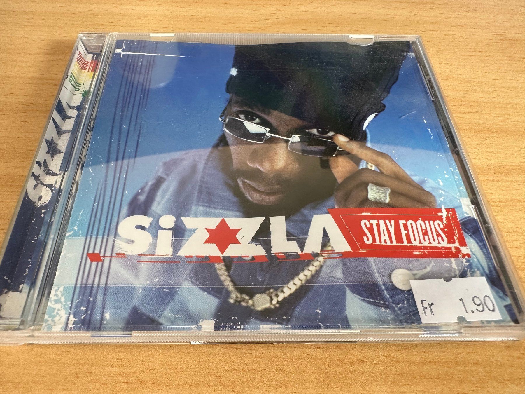 CD: Sizzla – Stay Focus – Usato da Rikon im Tösstal venduto da Alpenmutz