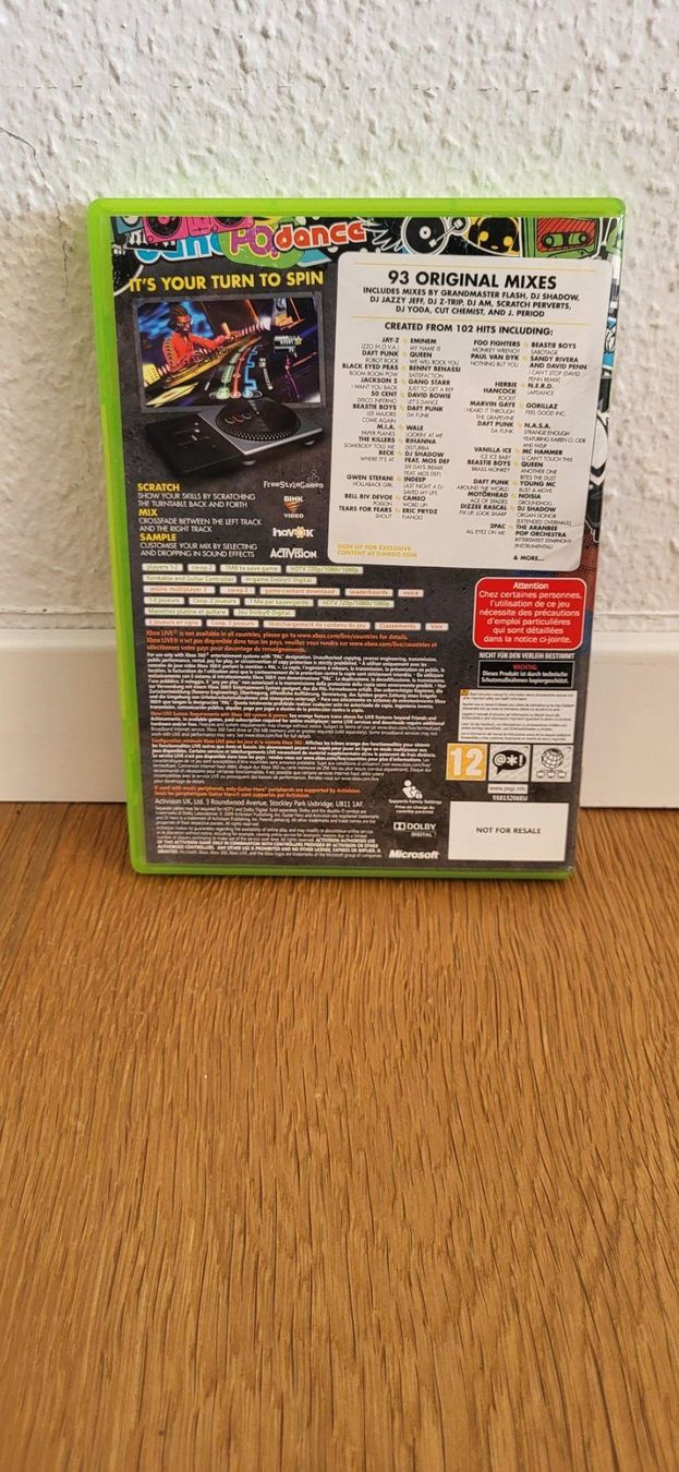 Microsoft Giochi: Xbox 360 - DJ Hero – Usato da Münsingen venduto da DigitaleSpielecke 1