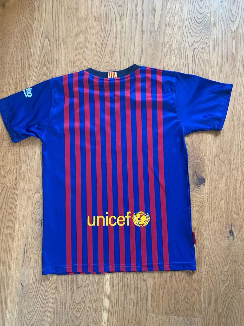 Canottiere & Pantaloni: Maillot foot Barca 10 ans – Usato da Jongny venduto da mel_56b9 2