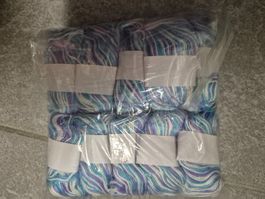 Wolle, Seide-Cashmere-Mix, 10 Knäuel, NEU!