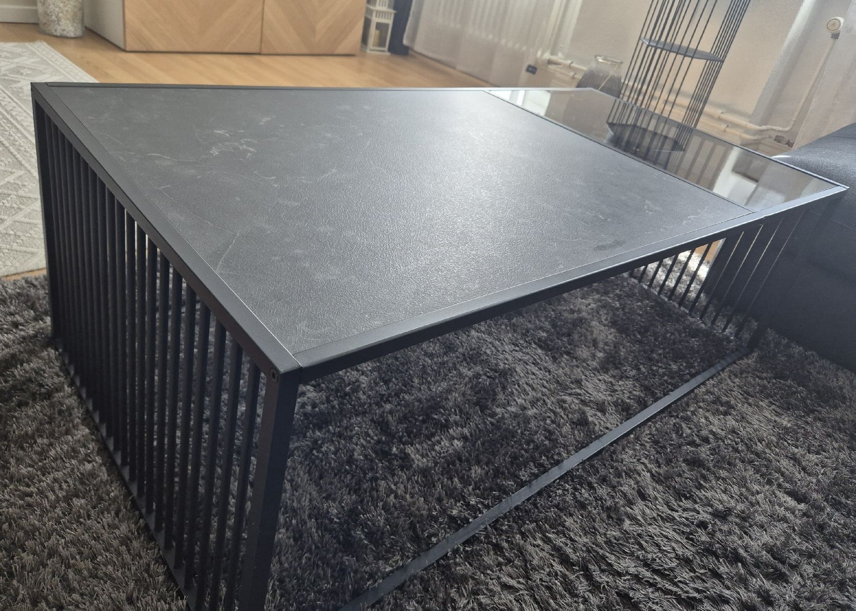 Tavoli: Couchtisch Black Marmoroptik – Usato da Rheinfelden venduto da VbuyB