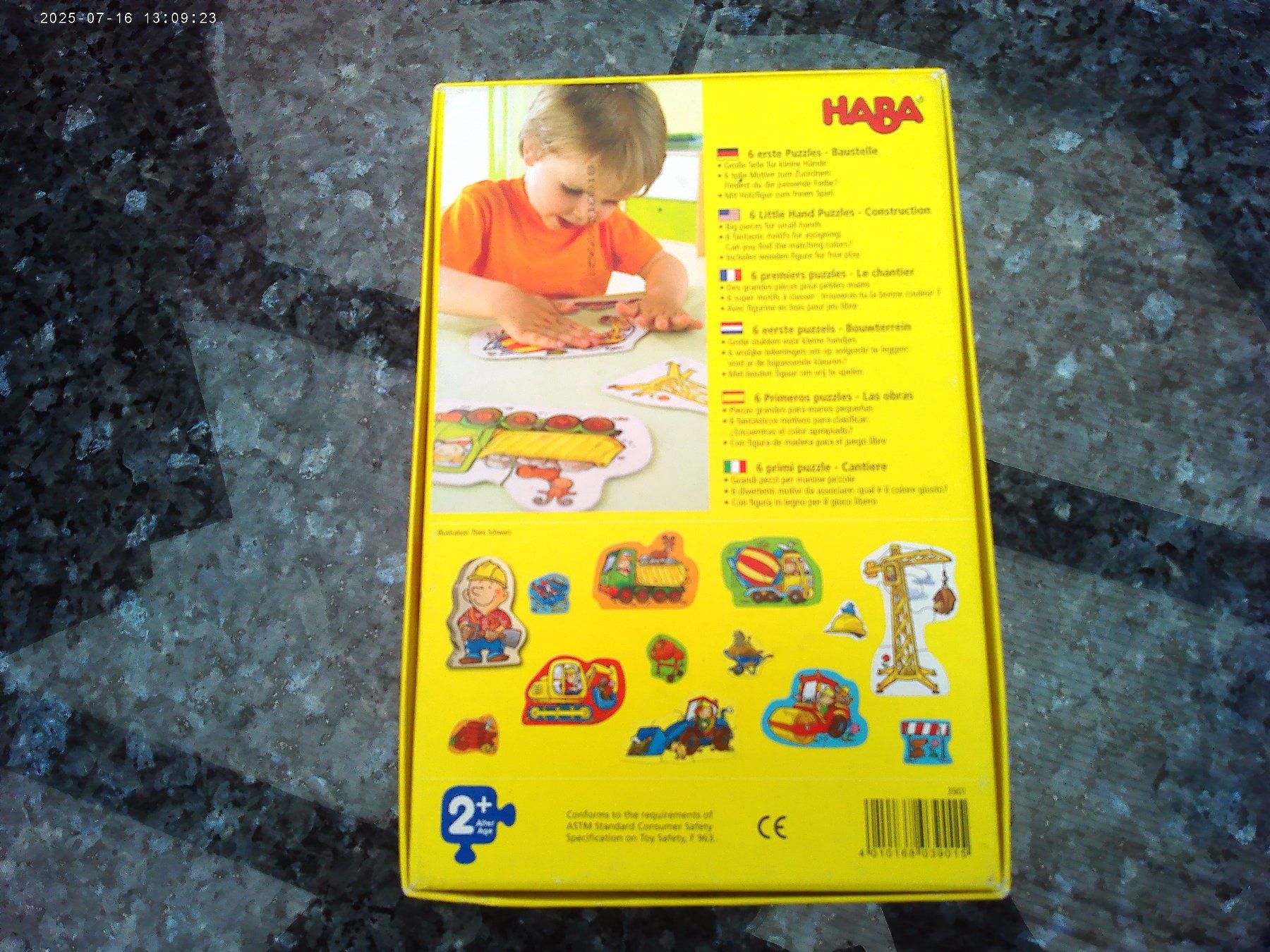 Haba Puzzle: 6 erste Puzzles Baustelle von Haba – Usato da reitnau venduto da Sib7 1