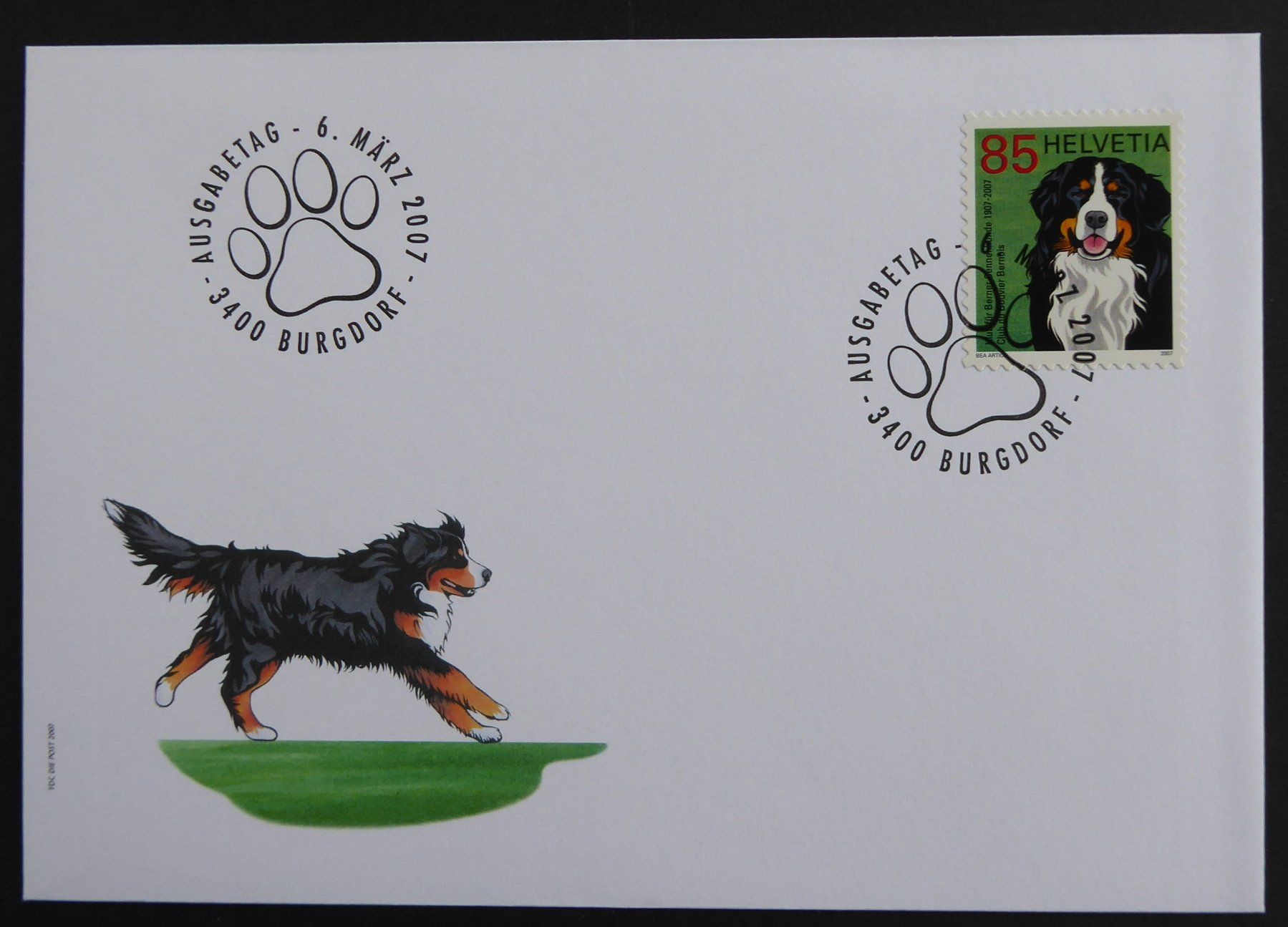 Tutti i francobolli: 2007 - CH - Znr. 1227 A / Einzelwert - FDC - ES - 06.03.2007 – Usato da Holziken venduto da Cindy003