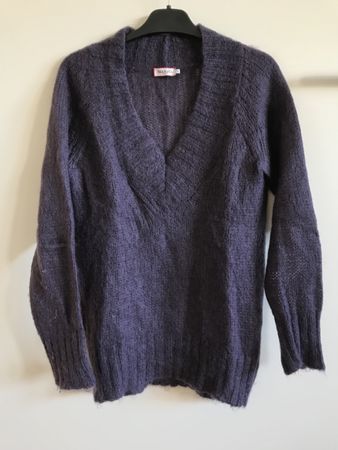 Pull Max&Co. mohair et polyamide, Taille S, violet