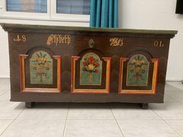 Truhe antik von 1801