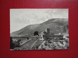 Bellinzona Tessin Castello Svitto o Montebello s/w Karte