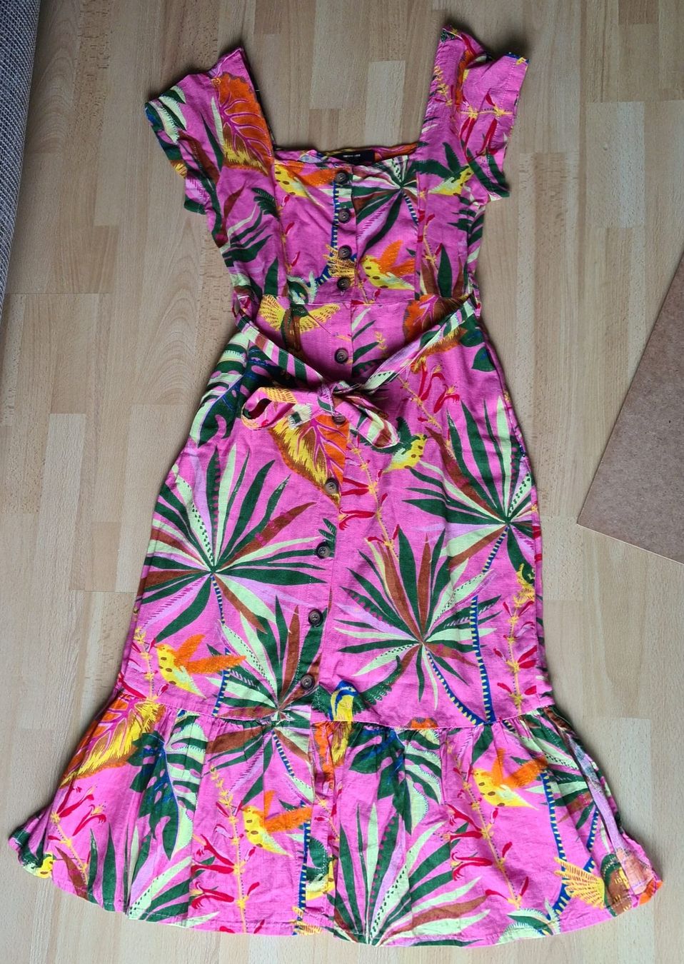 Vestiti: Sommerkleid mit Leinen 36/38 – Usato da Hagendorn venduto da happyclothing