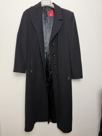 Berri Mantel Grösse 36 Damen schwarz 